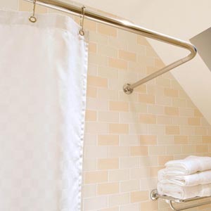 bath curtain rail